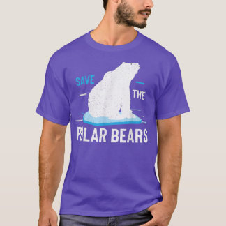 T-shirt Sauver les ours polaires Sweatshirt animal Vintage