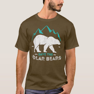 T-shirt Sauver les ours polaires Sweatshirt animal Vintage
