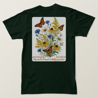T-shirt Sauver les papillons monarques