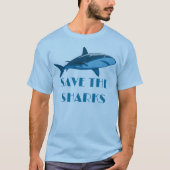 T-shirt Sauver les requins (Devant)