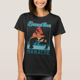 T-shirt Sauver Toutes Les Créatures Animales Manatees
