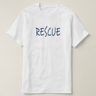 T-shirt Sauvetage (bleu)