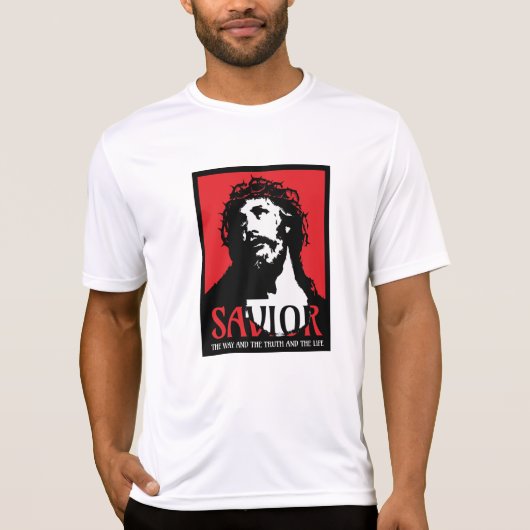 T-shirt Sauveur La Voie La Vérité et la Vie (Devant)