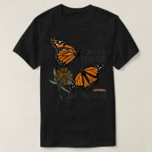 T-shirt Sauvez ces monarques Plante Somes Milkweed Butterf (Design devant)