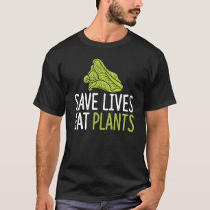 T-shirt Sauvez des vies Manger Plante Vegetaria Légumes  A