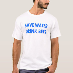 T-shirt Sauvez la bière d'Eau-Boisson