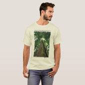 T-shirt sauvez la forêt tropicale (Devant entier)