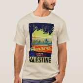 T-shirt Sauvez la Palestine (Devant)
