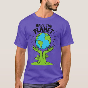 T-shirt Sauvez la planète