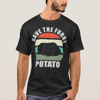 T-shirt Sauvez la pomme de terre furieuse Funny Guinéen Co