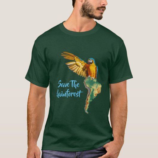 T-shirt Sauvez La Rainforest (Devant)