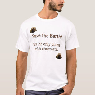 T-shirt Sauvez la terre !
