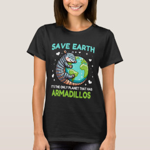 T-shirt Sauvez la Terre C'est la seule planète qui a de l'