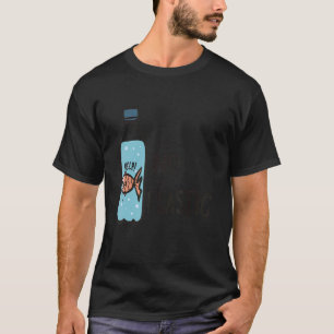 T-shirt Sauvez la Terre Rivière Océan Poisson Mer Pas de P