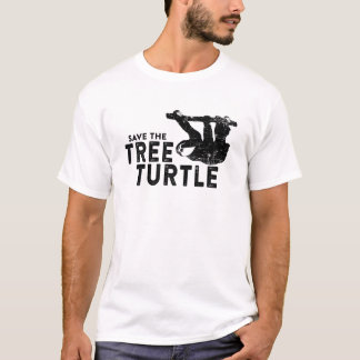 T-shirt Sauvez la tortue des arbres