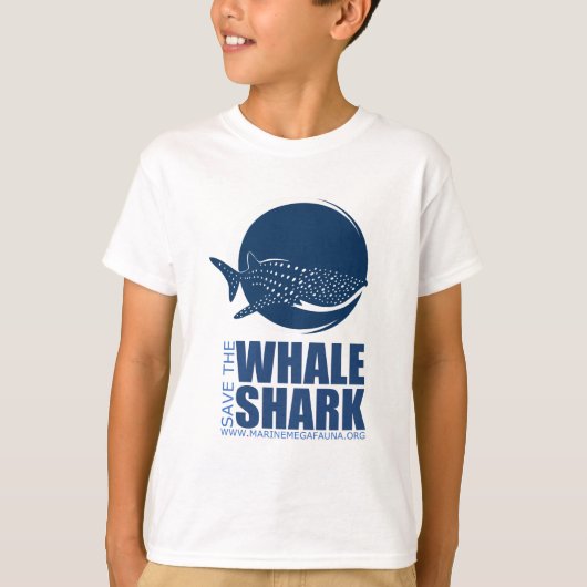 T-shirt Sauvez la vitesse de requin de baleine de MMF (Devant)