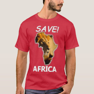 T-shirt Sauvez l'Afrique