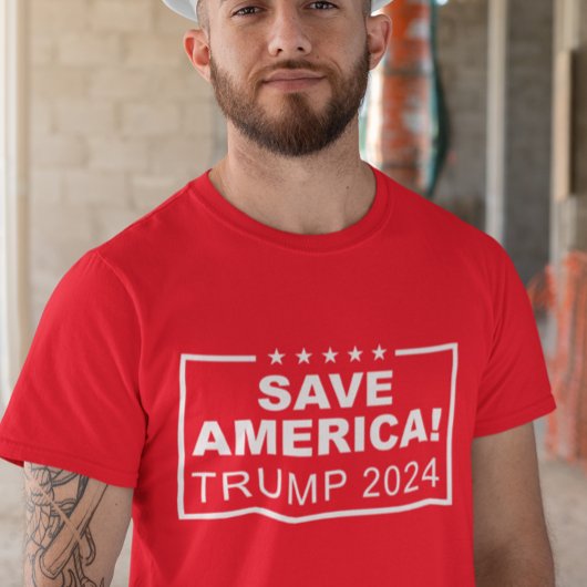 T-shirt Sauvez l'Amérique Trump 2024