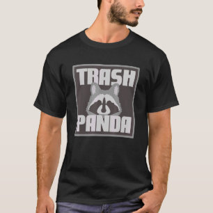 T-shirt Sauvez l'animal raccoon des poubelles