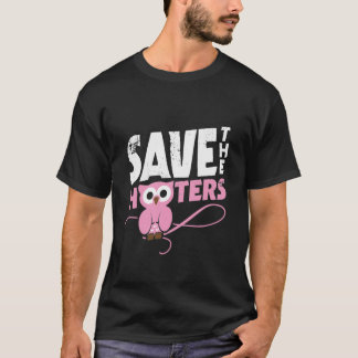 T-shirt Sauvez le cancer du sein des hooters