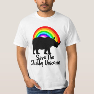 T-shirt Sauvez Le Chubby Unicorn