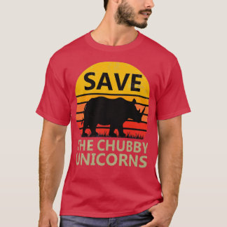 T-shirt Sauvez Le Chubby Unicorn Essentiel
