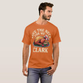 T-shirt Sauvez le cou pour moi Clark (Devant entier)