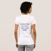 T-shirt Sauvez le Darfour (Dos entier)