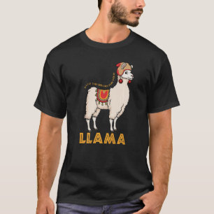 T-shirt Sauvez Le Drame Pour Votre Lama Animal Mignon