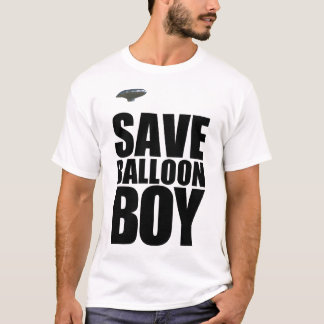 T-SHIRT SAUVEZ LE GARÇON DE BALLON