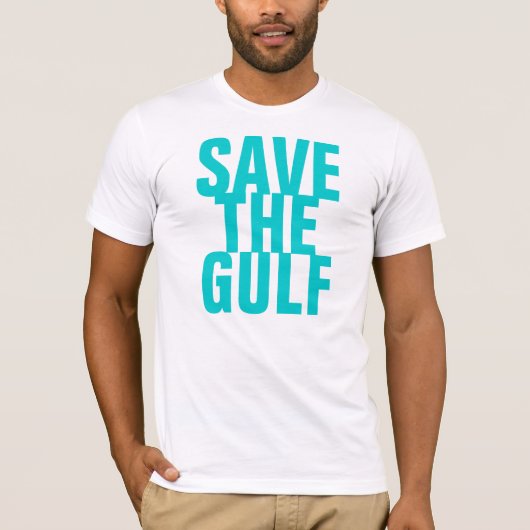T-SHIRT SAUVEZ LE GULF (Devant)