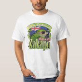 T-shirt Sauvez le Kakapo de la Nouvelle Zélande (Devant)