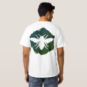 T-shirt Sauvez le ligustica de mellifera d'api d'abeille (Dos entier)