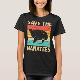 T-shirt Sauvez Le Manat Pour Hommes Femmes Pomme De Terre