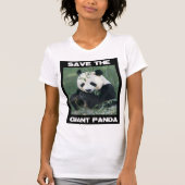 T-shirt Sauvez le panda géant (Devant)