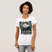 T-shirt Sauvez le panda géant (Devant entier)
