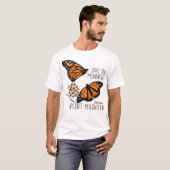 T-shirt Sauvez Le Plante Des Monarques Certains Milkweed B (Devant entier)