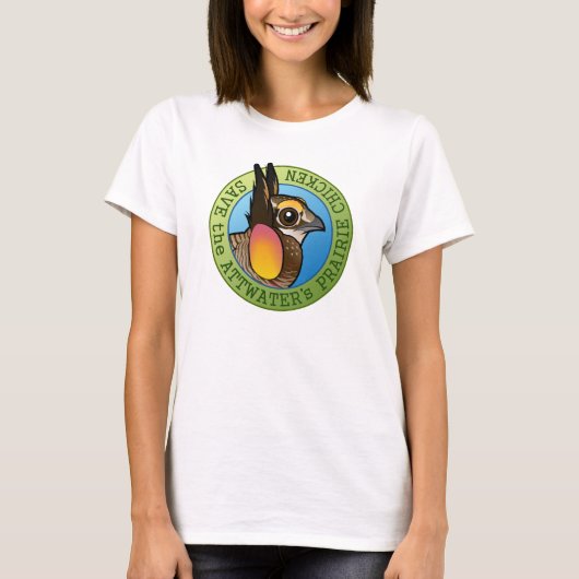 T-shirt Sauvez le Prairie-Poulet de l'Attwater (Devant)
