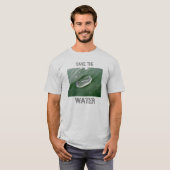T-shirt Sauvez l'eau ! (Devant entier)