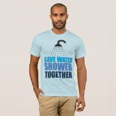 T-shirt Sauvez l'eau ! (Devant entier)