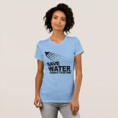 T-SHIRT SAUVEZ L'EAU. DOUCHE ENSEMBLE (Devant entier)