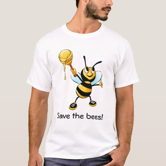 T-shirt Sauvez les abeilles (Devant)
