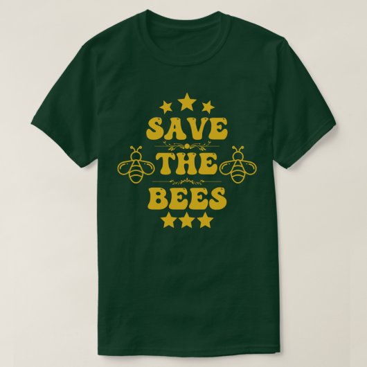 T-shirt Sauvez les abeilles 12 (Design devant)