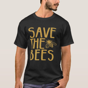 T-shirt Sauvez Les Abeilles Abeilles Graphic Tee