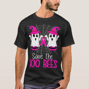 T-shirt Sauvez les abeilles Boo Sensibilisation au cancer 