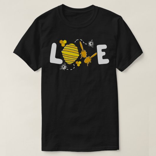 T-shirt Sauvez les abeilles Bumblebee Aimer les abeilles (Design devant)