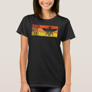 T-shirt Sauvez les abeilles Bumblebee Retro Beekeeper 2