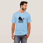 T-shirt Sauvez les baleines (Devant entier)