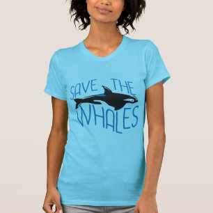 T-shirt Sauvez les baleines