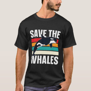 T-shirt Sauvez Les Baleines Orca